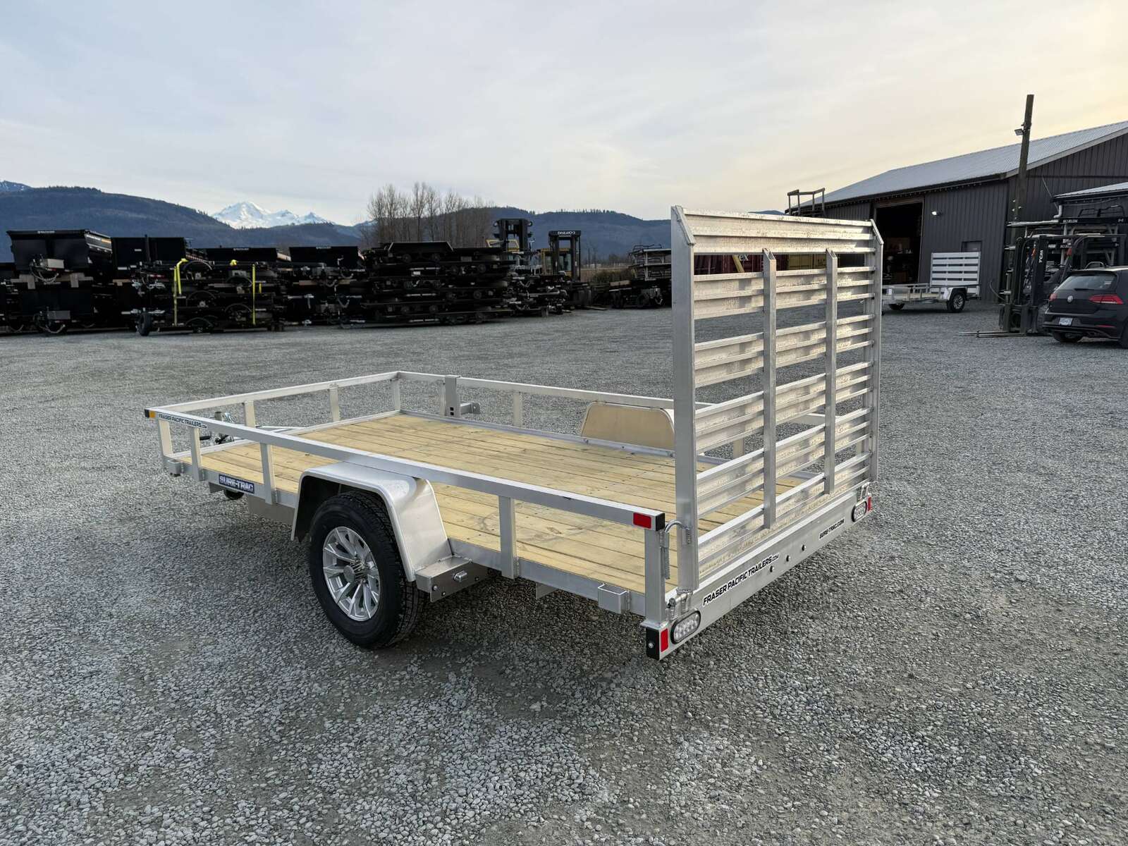 Photo of 2025 Suretrac 6x12 Aluminum Utility Trailer w/ Ramp Gate 2990lb GVW