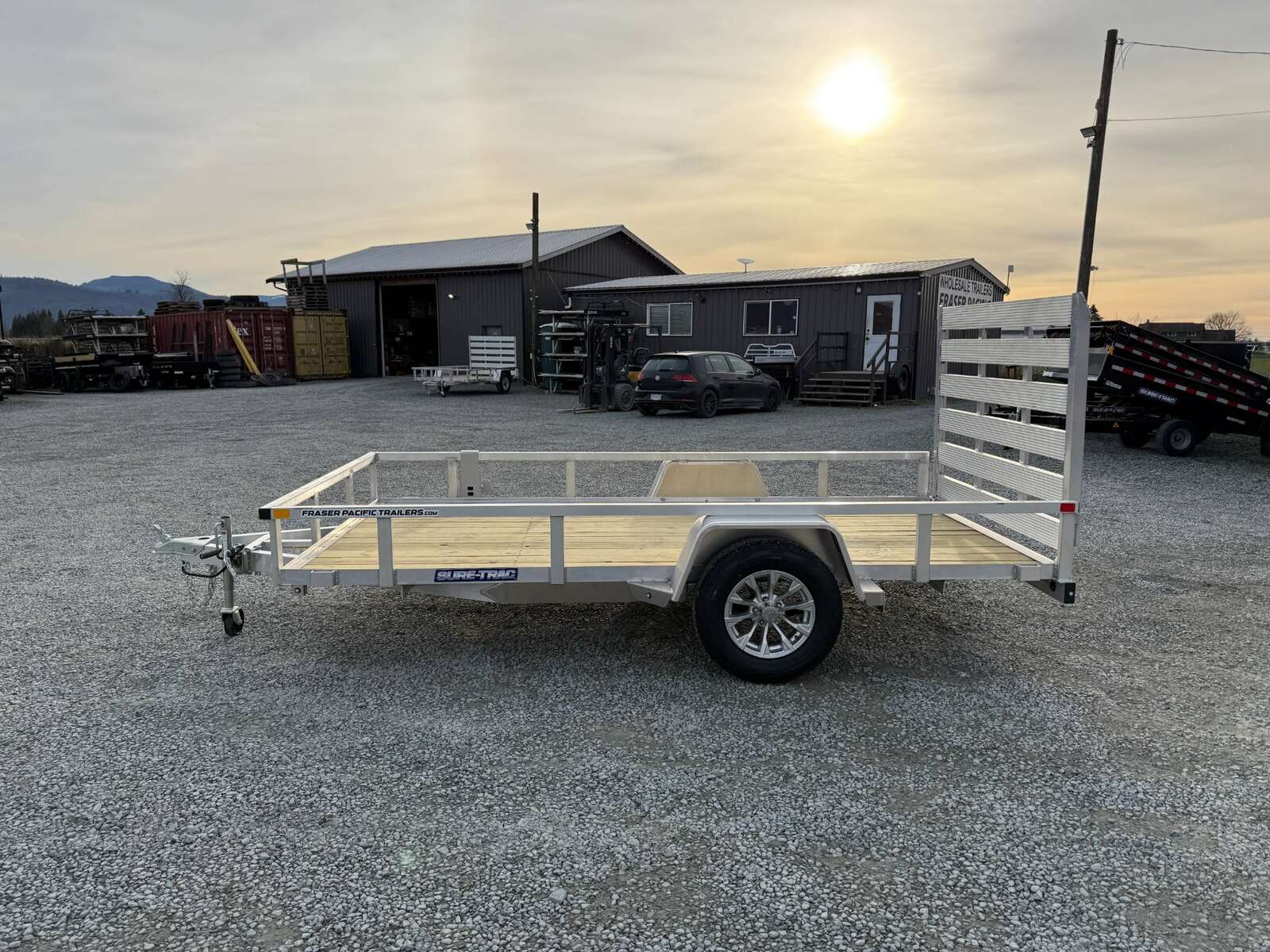 Photo of 2025 Suretrac 6x12 Aluminum Utility Trailer w/ Ramp Gate 2990lb GVW