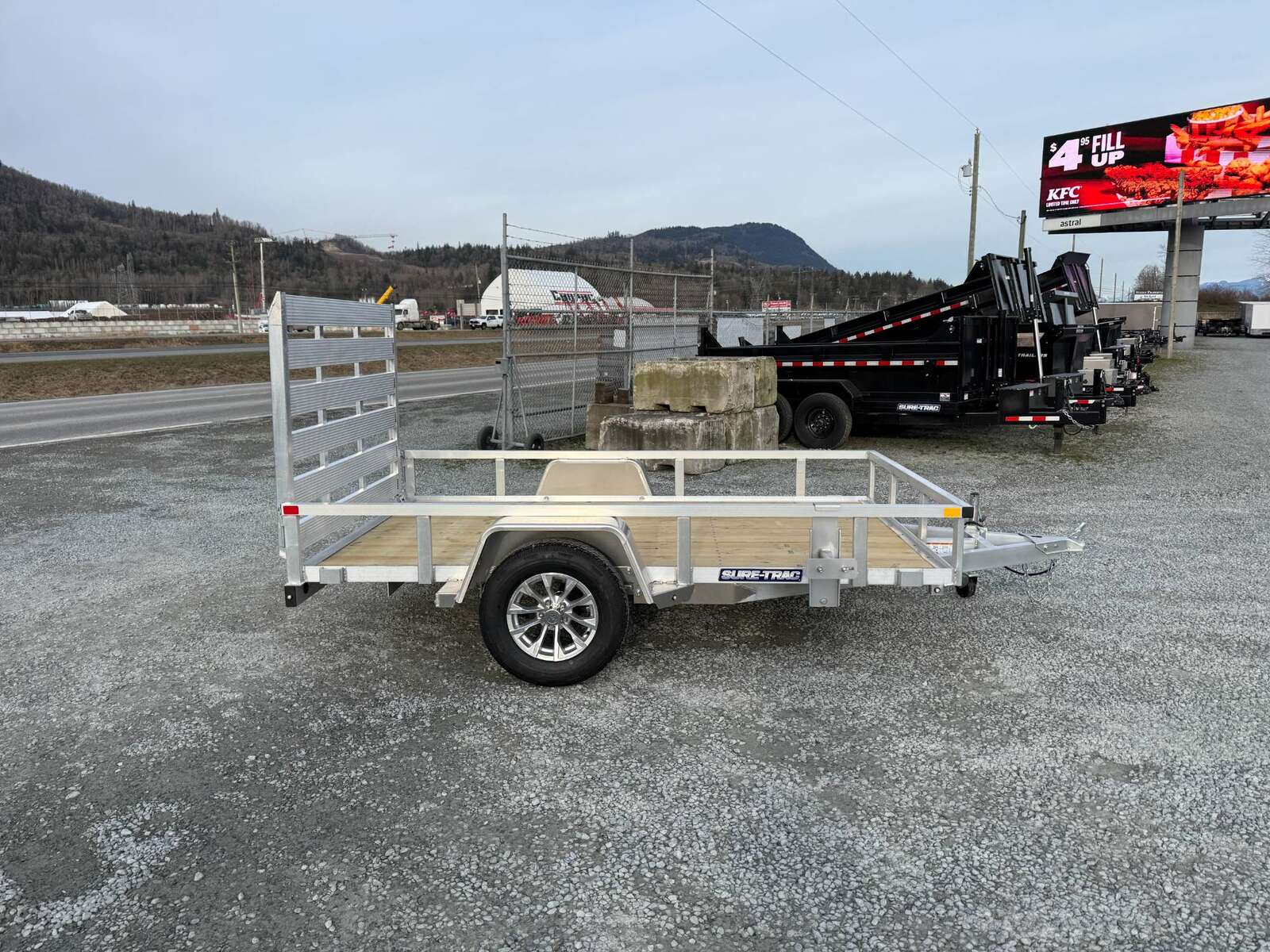 Photo of 2025 Suretrac 6x10 Aluminum Utility Trailer w/ Ramp Gate 2990lb GVW