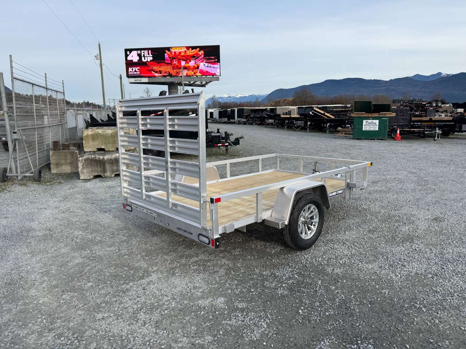 Photo of 2025 Suretrac 6x10 Aluminum Utility Trailer w/ Ramp Gate 2990lb GVW