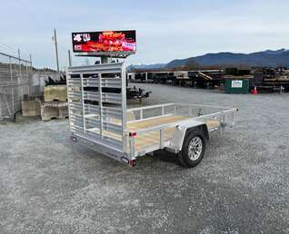 Thumbnail Photo of 2025 Suretrac 6x10 Aluminum Utility Trailer w/ Ramp Gate 2990lb GVW