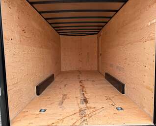 Thumbnail Photo of 2025 Royal 7.5x18 Cargo Enclosed Trailer Heavy Duty 11400lb GVW w/ Ramp Door Black