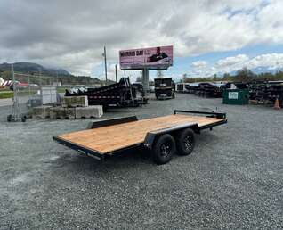 Thumbnail Photo of 2025 Southland 7x16 Flat Deck Car Hauler Trailer 8000lb GVW w/ Ramps