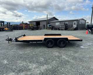 Thumbnail Photo of 2025 Southland 7x16 Flat Deck Car Hauler Trailer 8000lb GVW w/ Ramps