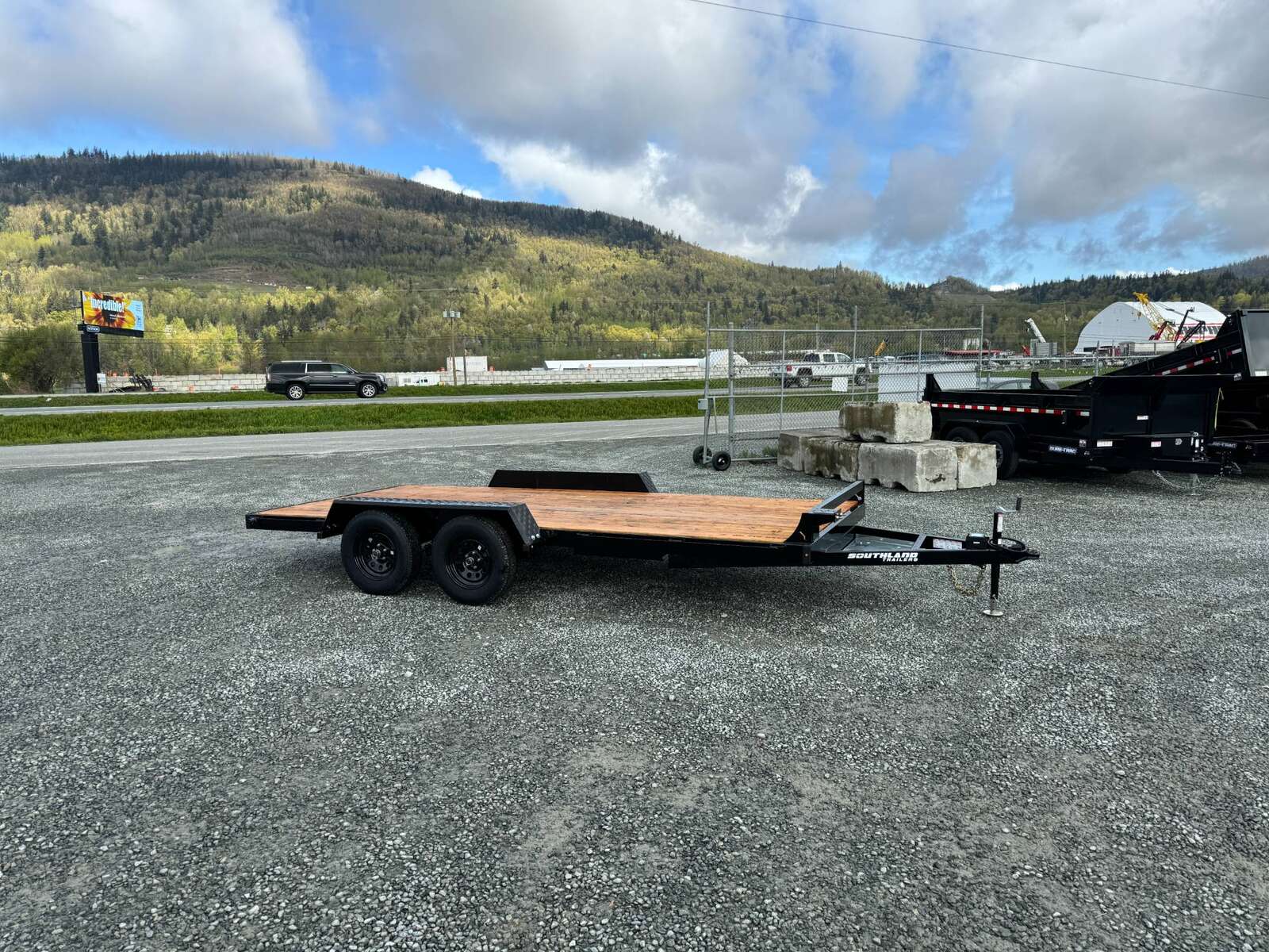 Photo of 2025 Southland 7x16 Flat Deck Car Hauler Trailer 8000lb GVW w/ Ramps