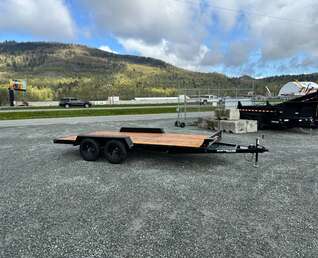 Thumbnail Photo of 2025 Southland 7x16 Flat Deck Car Hauler Trailer 8000lb GVW w/ Ramps