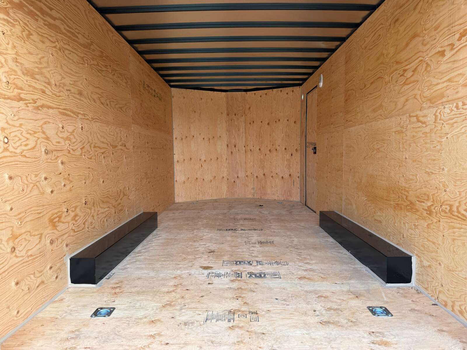 Photo of 2026 Royal Cargo 8.5X16 V NOSE Cargo / Enclosed Trailer WHITE RAMP DOOR EXTRA HEIGHT 11,400LB GVW