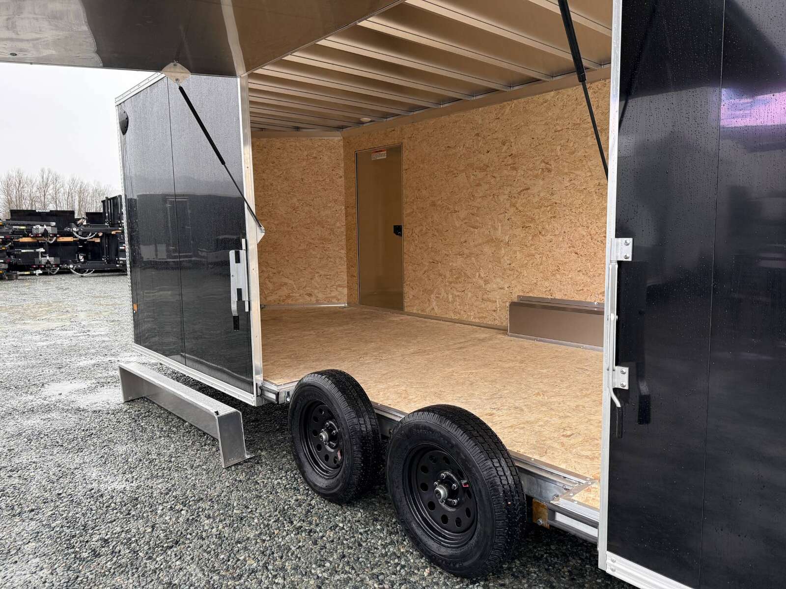 Photo of 2025 Alcom XLT Pro 8.5x20 Car Hauler Enclosed Cargo Trailer w/ Side escape door 7000lb GVW Black