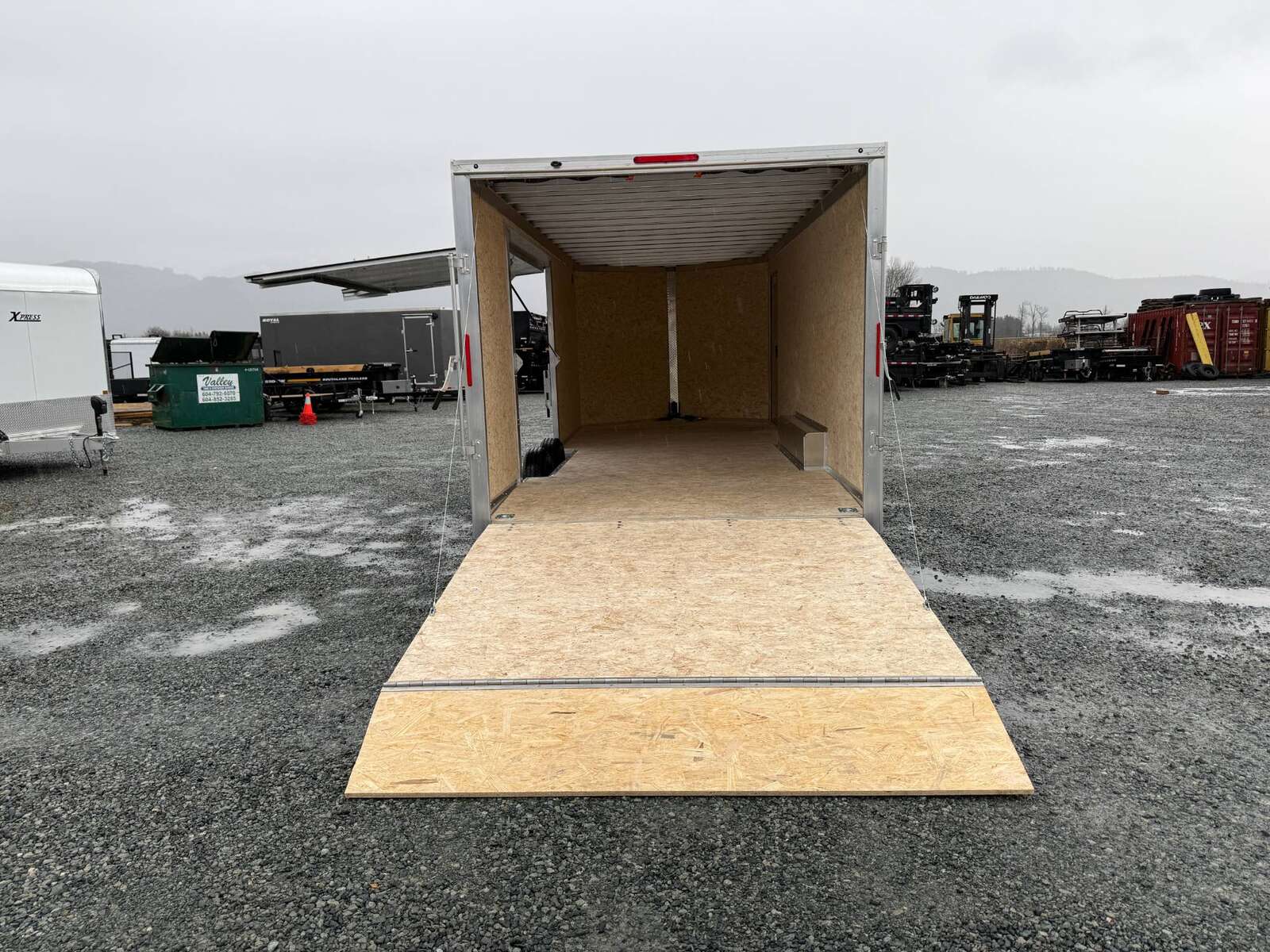 Photo of 2025 Alcom XLT Pro 8.5x20 Car Hauler Enclosed Cargo Trailer w/ Side escape door 7000lb GVW Black