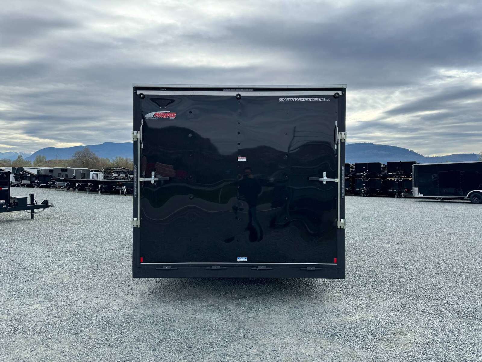 Photo of 2025 Mirage XE 8.5x18 Cargo Enclosed Trailer Ramp Door Extra Height Black 7000lb GVW