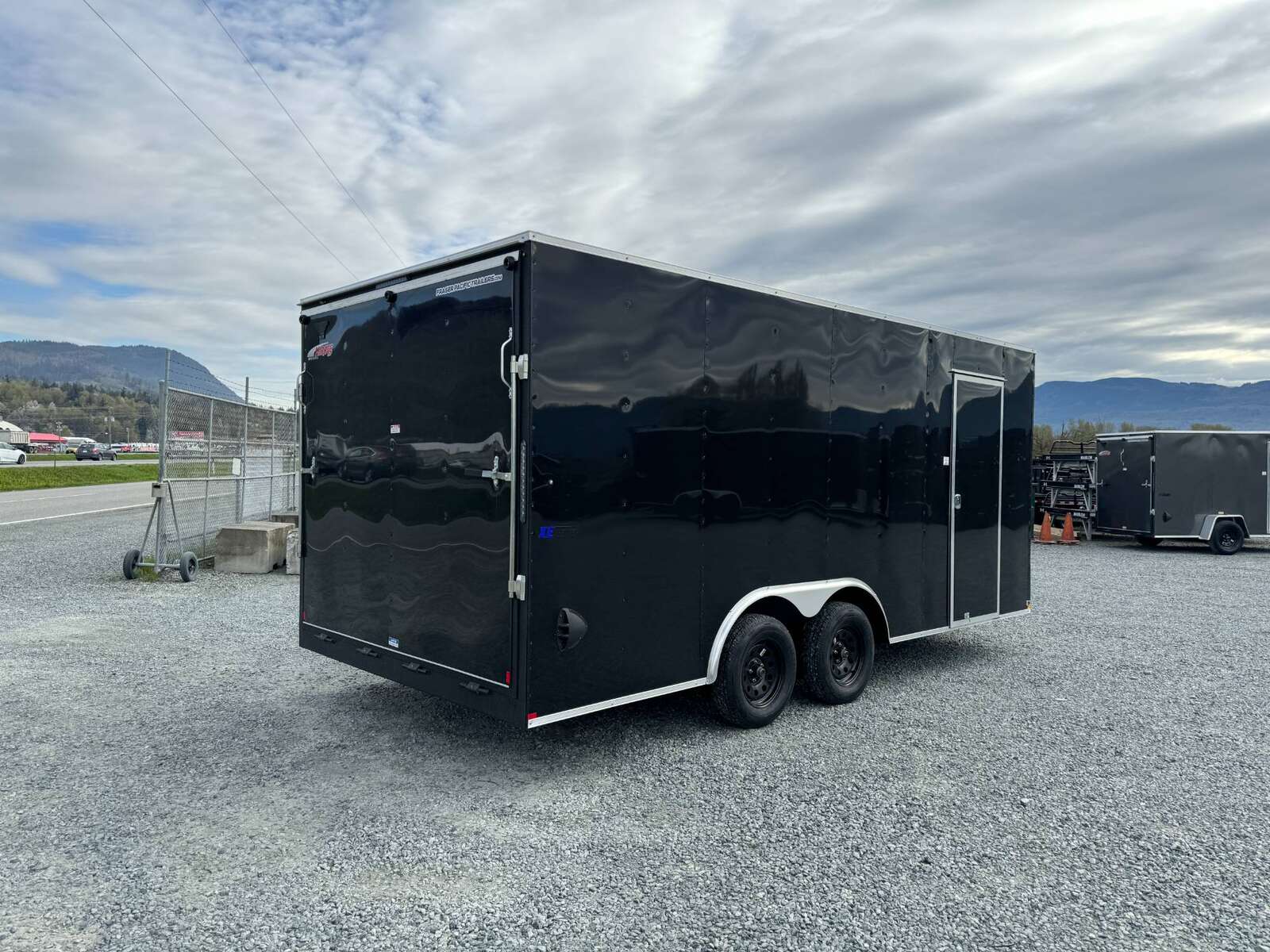Photo of 2025 Mirage XE 8.5x18 Cargo Enclosed Trailer Ramp Door Extra Height Black 7000lb GVW