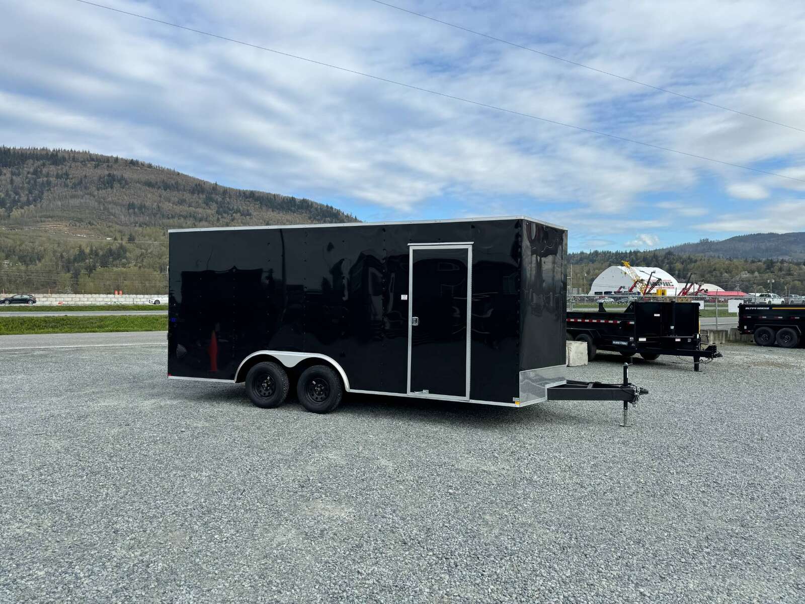 Photo of 2025 Mirage XE 8.5x18 Cargo Enclosed Trailer Ramp Door Extra Height Black 7000lb GVW