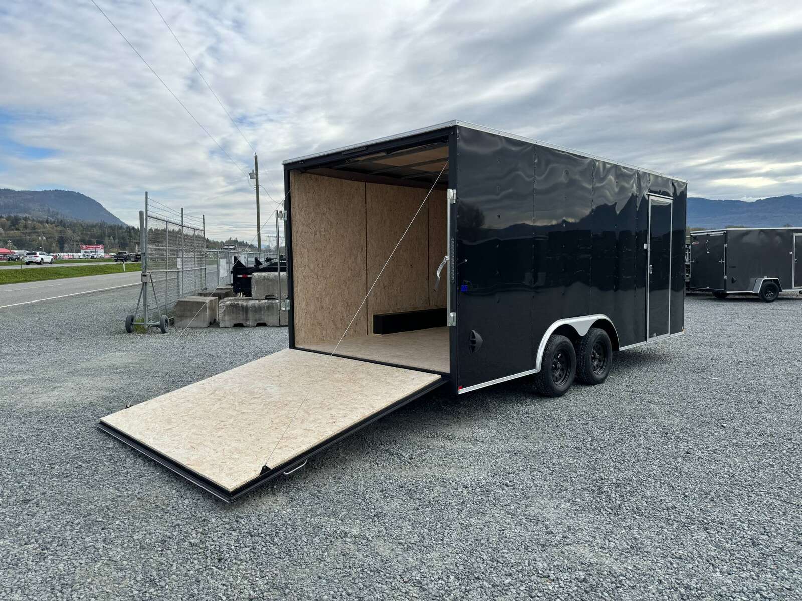 Photo of 2025 Mirage XE 8.5x18 Cargo Enclosed Trailer Ramp Door Extra Height Black 7000lb GVW