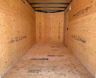 Thumbnail Photo of 2026 Royal Cargo 6x12 V Nose Cargo / Enclosed Trailer Ramp Door Charcoal Grey Tandem Axle 7700lb GVW