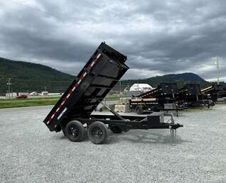 Thumbnail Photo of 2025 Suretrac 6x10 Deckover Dump Trailer 7,000lb GVW