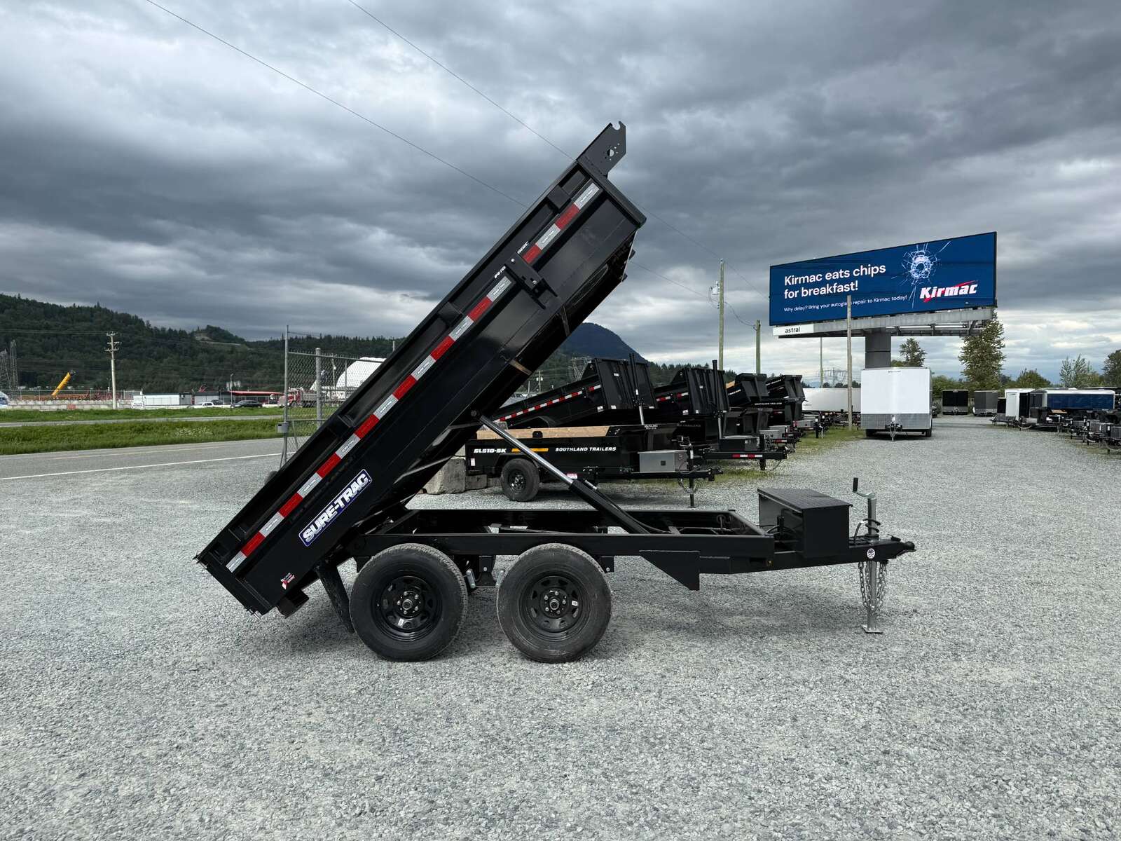 Photo of 2025 Suretrac 6x10 Deckover Dump Trailer 7,000lb GVW