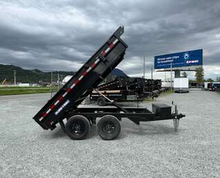 Thumbnail Photo of 2025 Suretrac 6x10 Deckover Dump Trailer 7,000lb GVW