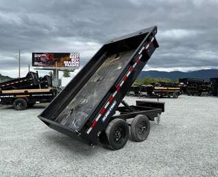 Thumbnail Photo of 2025 Suretrac 6x10 Deckover Dump Trailer 7,000lb GVW