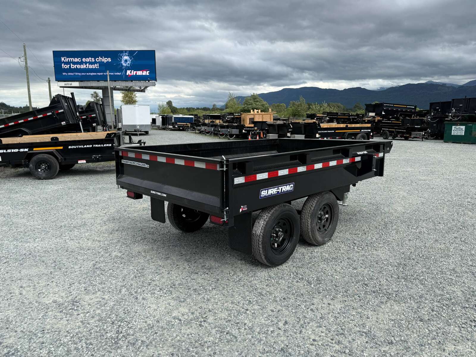 Photo of 2025 Suretrac 6x10 Deckover Dump Trailer 7,000lb GVW