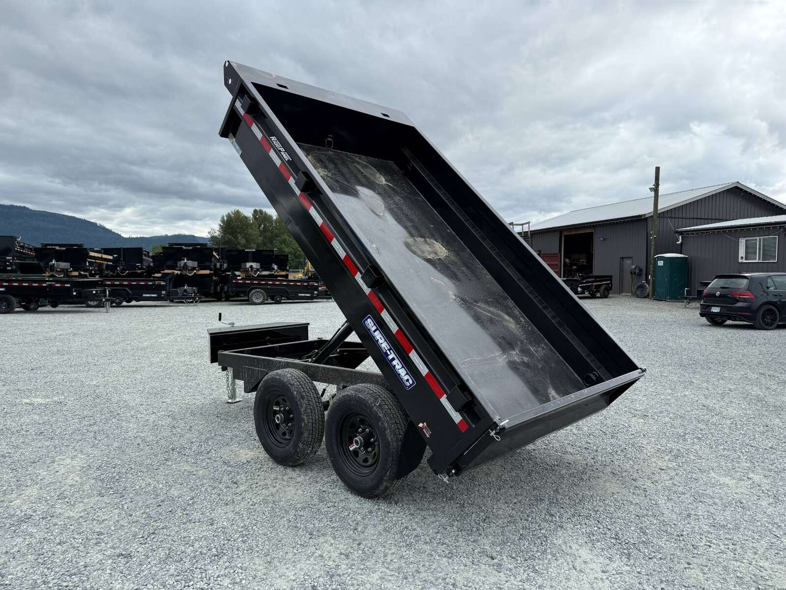 Photo of 2025 Suretrac 6x10 Deckover Dump Trailer 9,900lb GVW