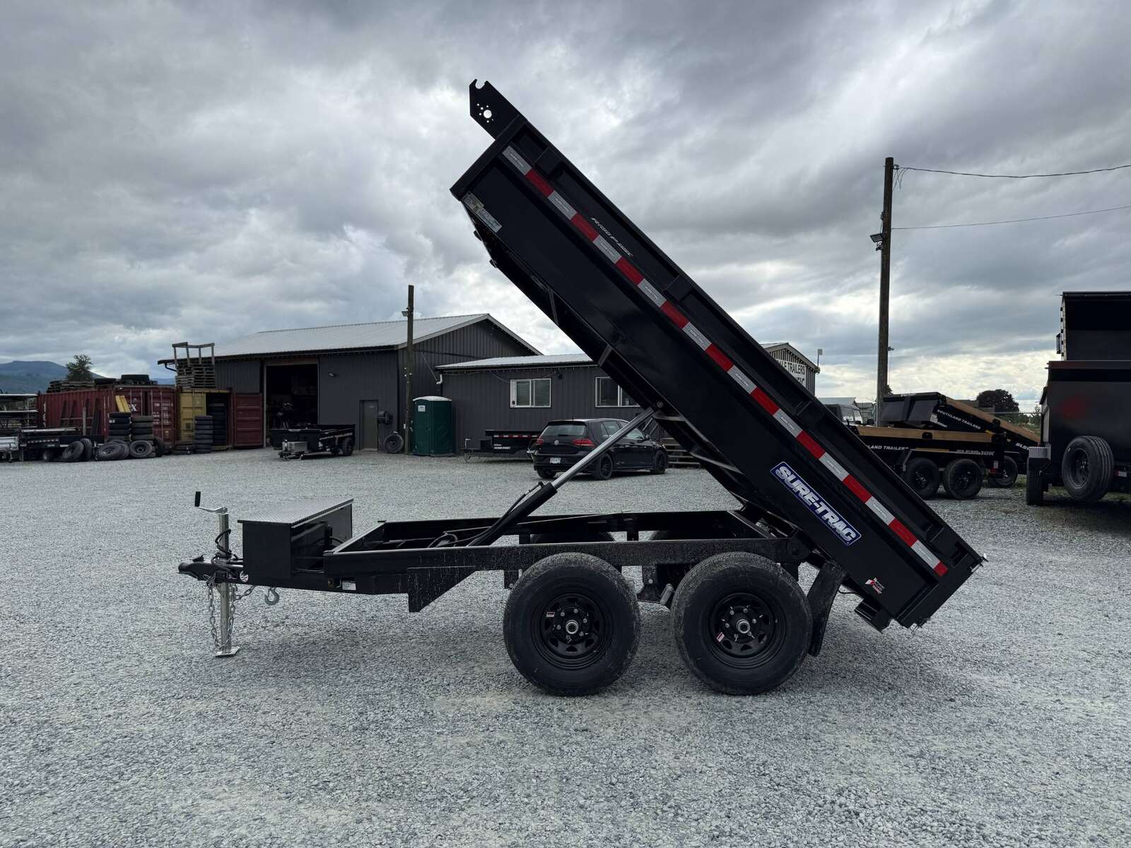 Photo of 2025 Suretrac 6x10 Deckover Dump Trailer 9,900lb GVW