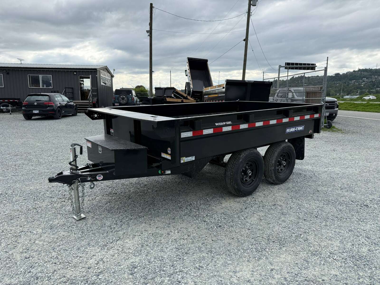 Photo of 2025 Suretrac 6x10 Deckover Dump Trailer 9,900lb GVW