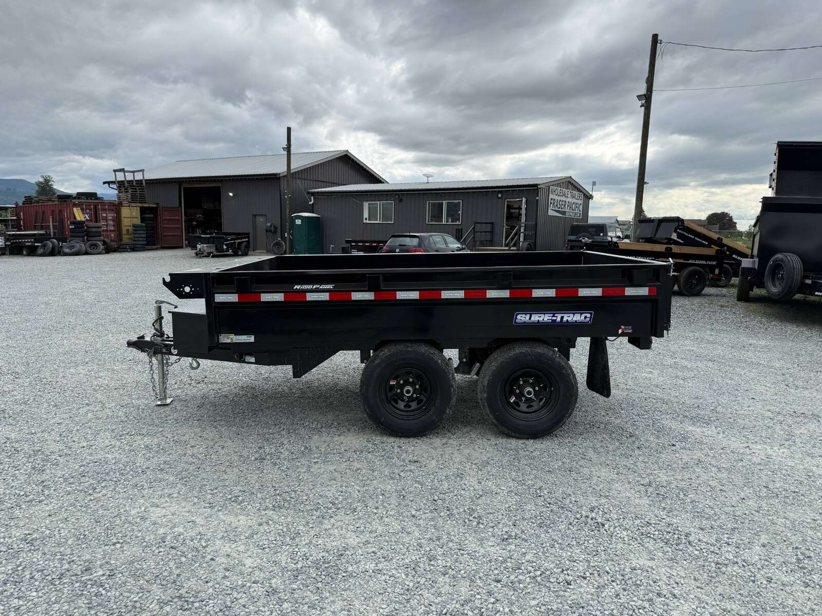 Photo of 2025 Suretrac 6x10 Deckover Dump Trailer 9,900lb GVW