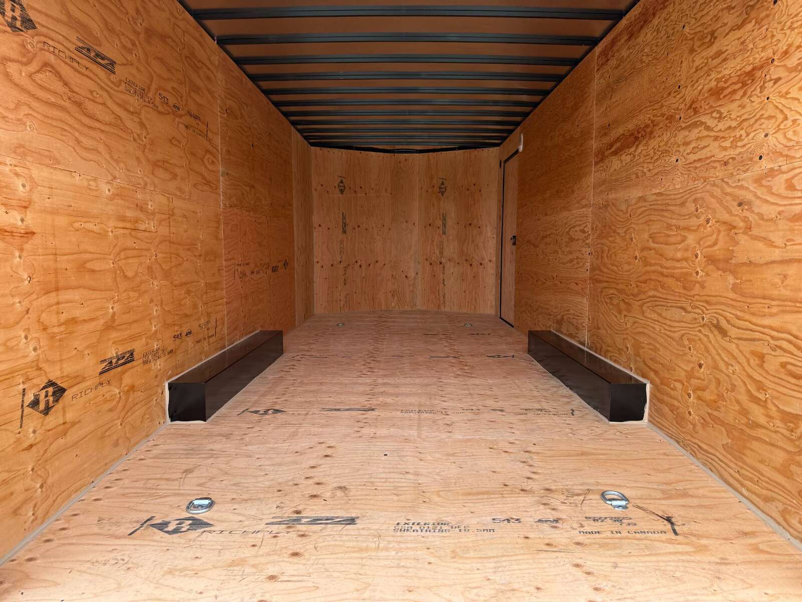 Photo of 2026 Royal Cargo BLACKOUT Package 8.5x20 +V Nose 11,400lb Cargo / Enclosed Trailer Car Hauler Extra Height Ramp Door Gloss Black