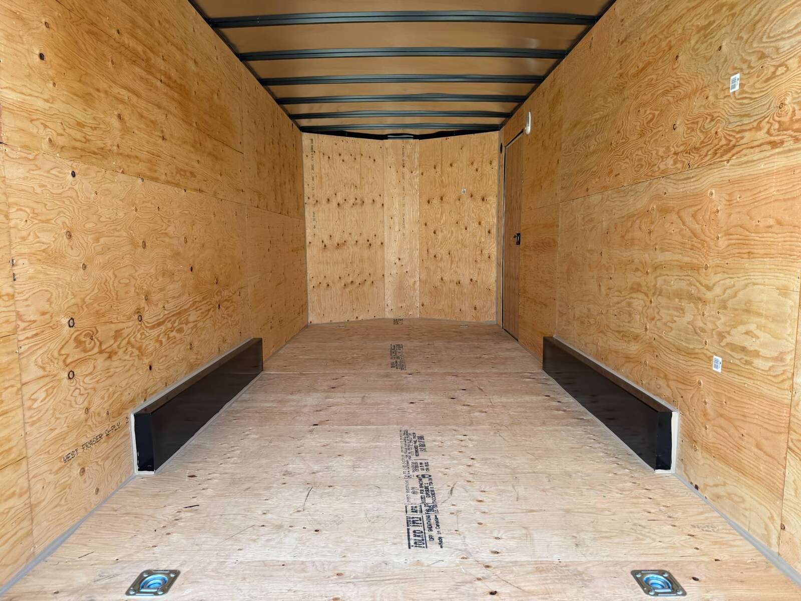 Photo of 2026 Royal 7.5x18 Cargo Enclosed Trailer Heavy Duty 11400lb GVW w/ Ramp Door Charcoal Grey
