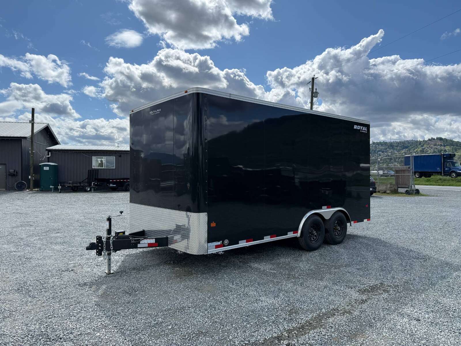 Photo of 2026 Royal Cargo 8.5X16 Cargo / Enclosed Trailer Black RAMP DOOR EXTRA HEIGHT 11,700LB GVW