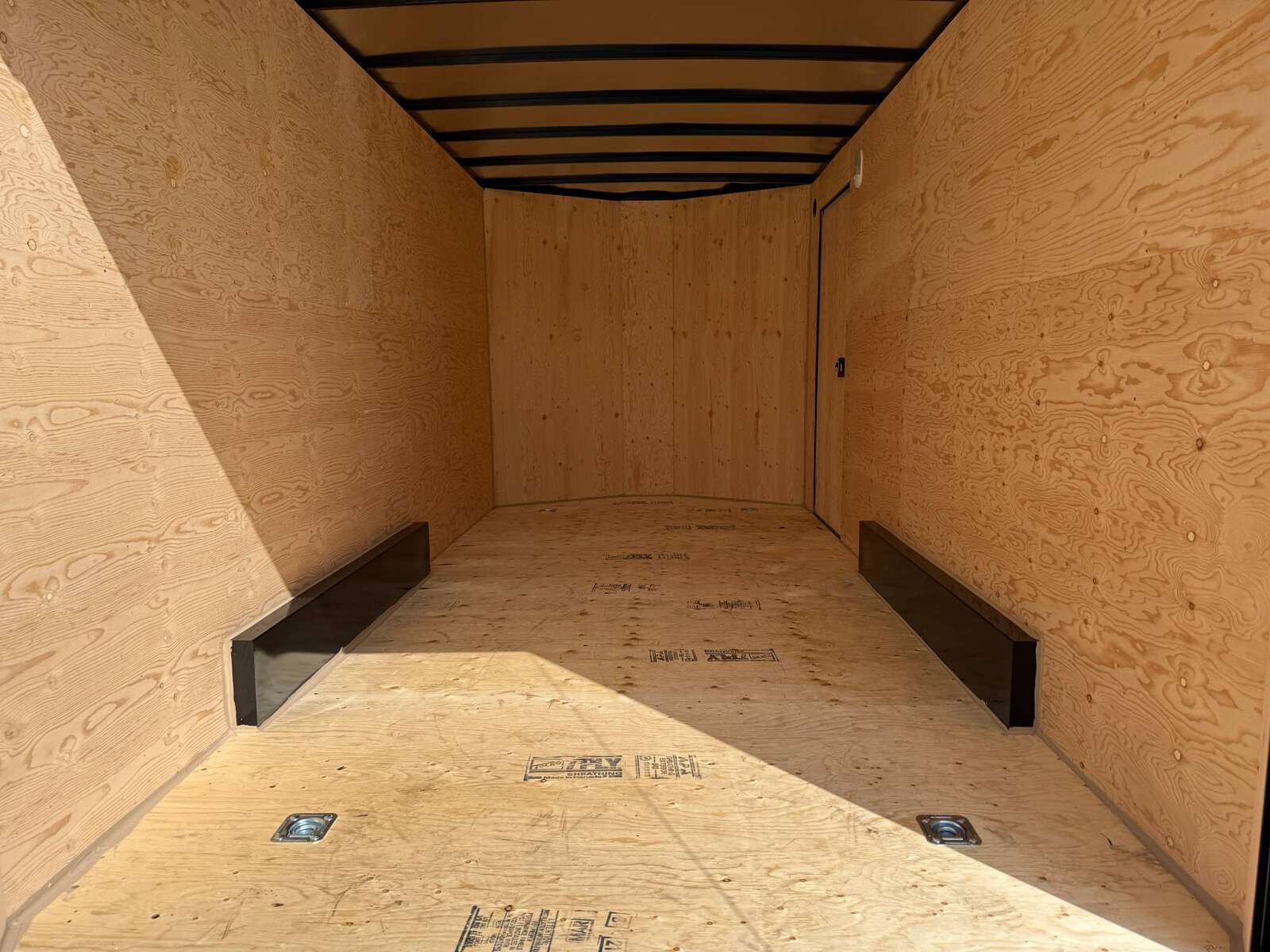 Photo of 2026 Royal 7.5X16 V-NOSE RAMP DOOR EXTRA HEIGHT Cargo / Enclosed Trailer Black 7700lb GVW