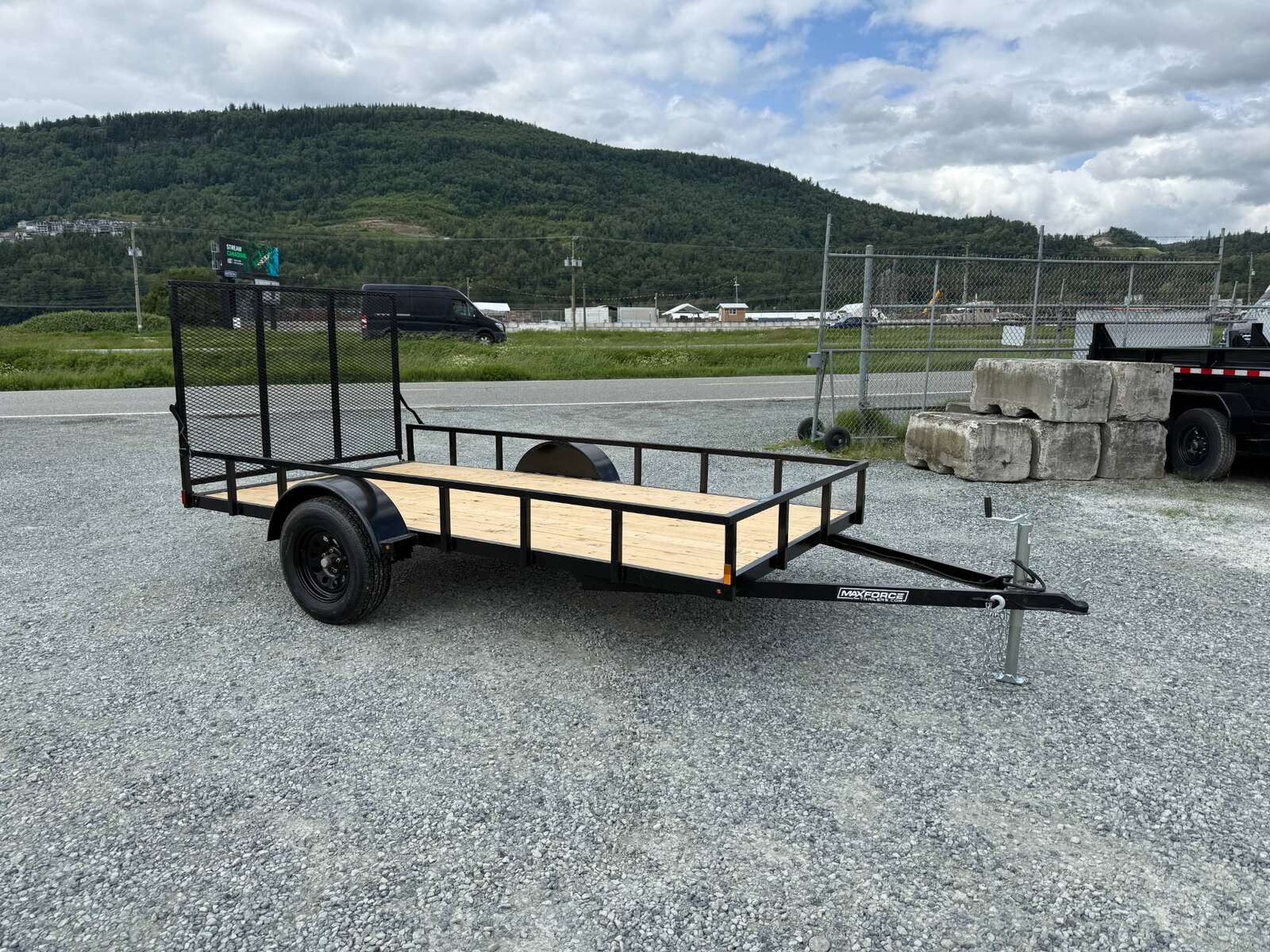 Photo of 2025 MaxForce 6x12 Utility Trailer w/ Ramp Gate - ATV UTV Side x Side