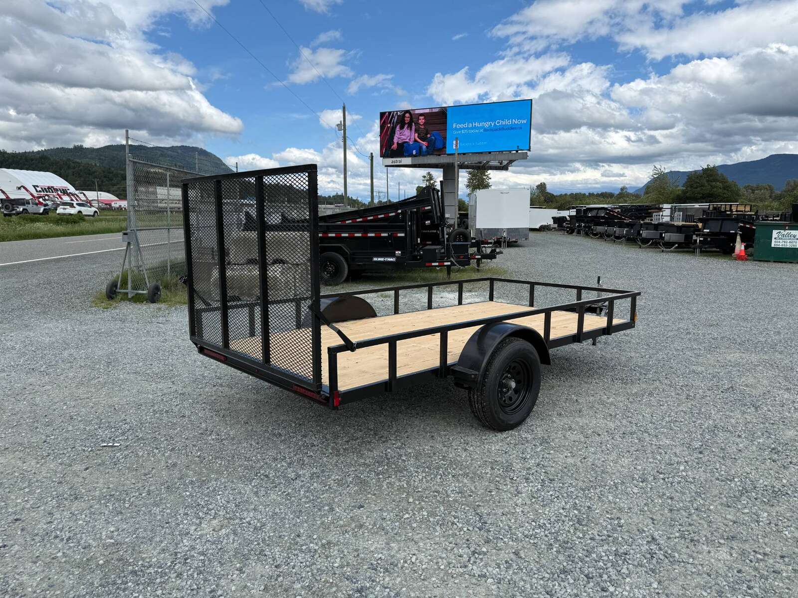 Photo of 2025 MaxForce 6x12 Utility Trailer w/ Ramp Gate - ATV UTV Side x Side