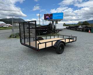 Thumbnail Photo of 2025 MaxForce 6x12 Utility Trailer w/ Ramp Gate - ATV UTV Side x Side