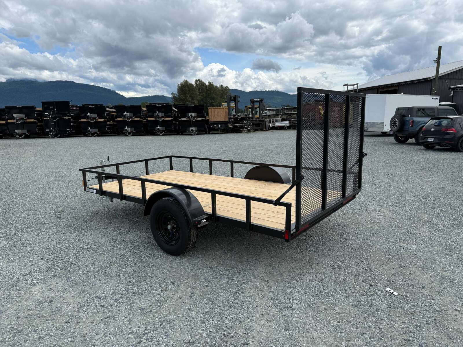 Photo of 2025 MaxForce 6x12 Utility Trailer w/ Ramp Gate - ATV UTV Side x Side