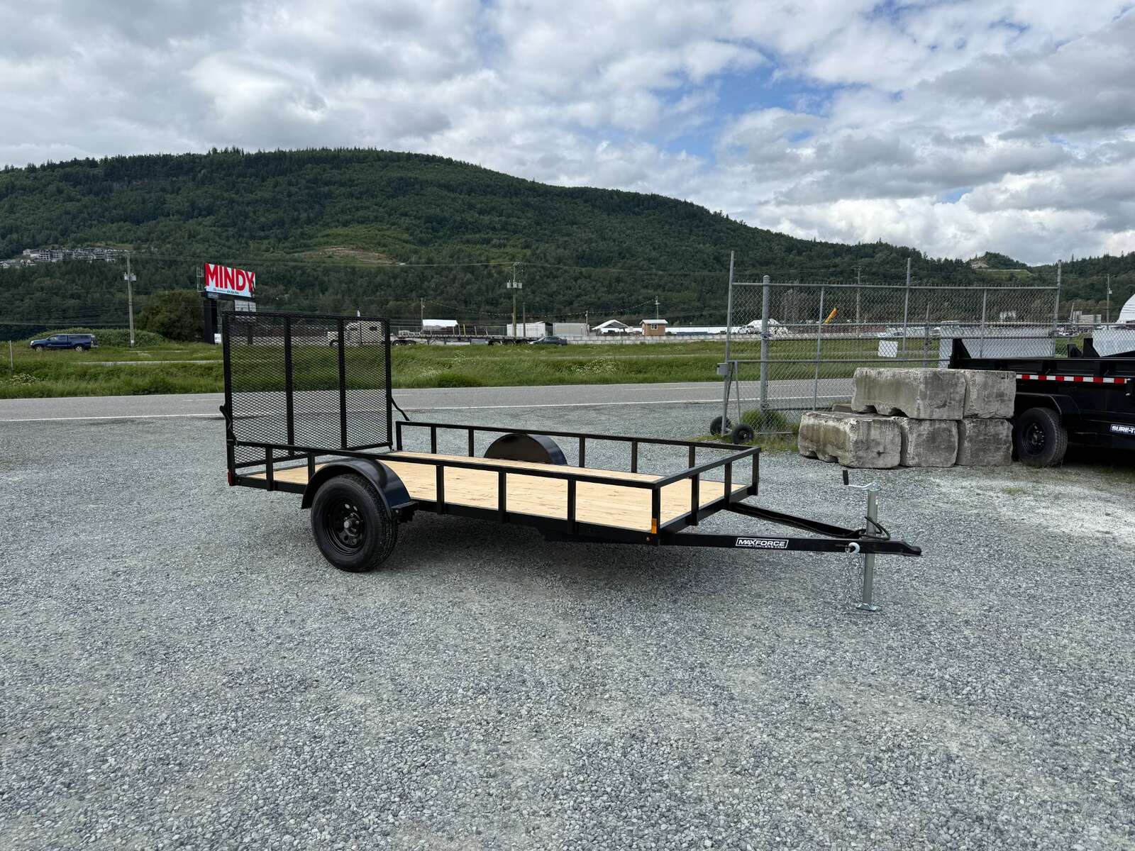 Photo of 2025 MaxForce 6x12 Utility Trailer w/ Ramp Gate - ATV UTV Side x Side