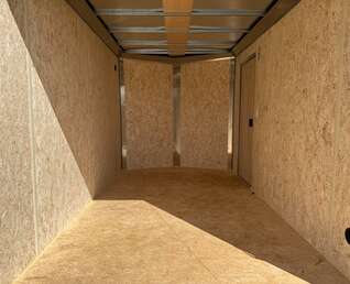 Thumbnail Photo of 2025 Mirage XE 7x12 Cargo Enclosed Trailer Extra Height Black Ramp Door Single Axle w/ Electric Brakes