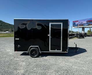 Thumbnail Photo of 2025 Mirage XE 7x12 Cargo Enclosed Trailer Extra Height Black Ramp Door Single Axle w/ Electric Brakes