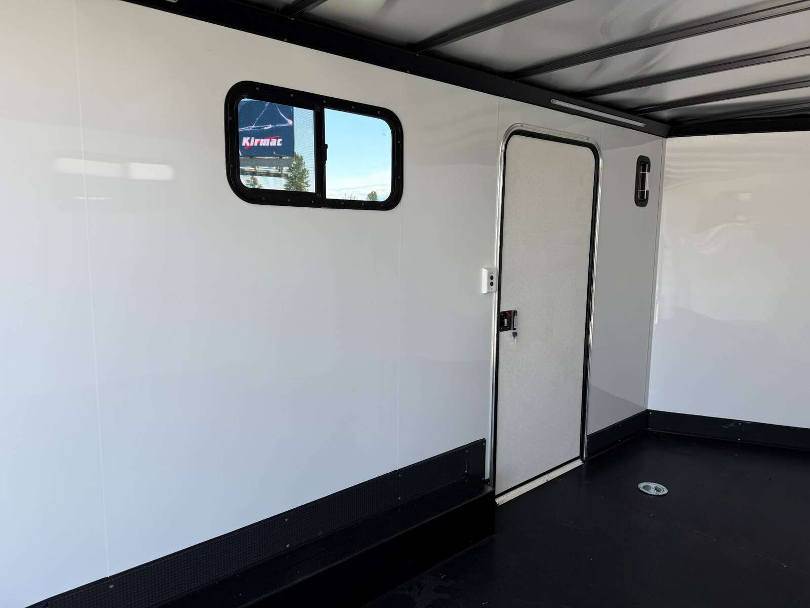 Photo of 2026 Royal 8.5x16 V Nose Cargo Enclosed Trailer Camping Package Black w/ Blackout Pkg, Ramp Door, White Walls, 2x Windows & More!