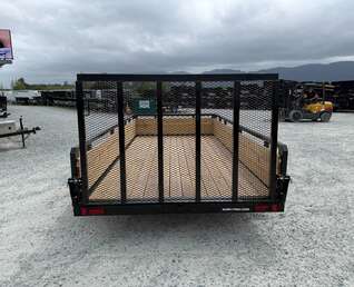 Thumbnail Photo of Used Pre Owned 2025 Suretrac 7x14 Landscape Utility Trailer 3-Board High Sides w/ Ramp Gate 7000lb GVW
