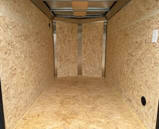 Thumbnail Photo of 2025 Mirage XE 5x8 V Nose Cargo / Enclosed Trailer White Barn Door 2990lb GVW