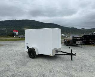 Thumbnail Photo of 2025 Mirage XE 5x8 V Nose Cargo / Enclosed Trailer White Barn Door 2990lb GVW