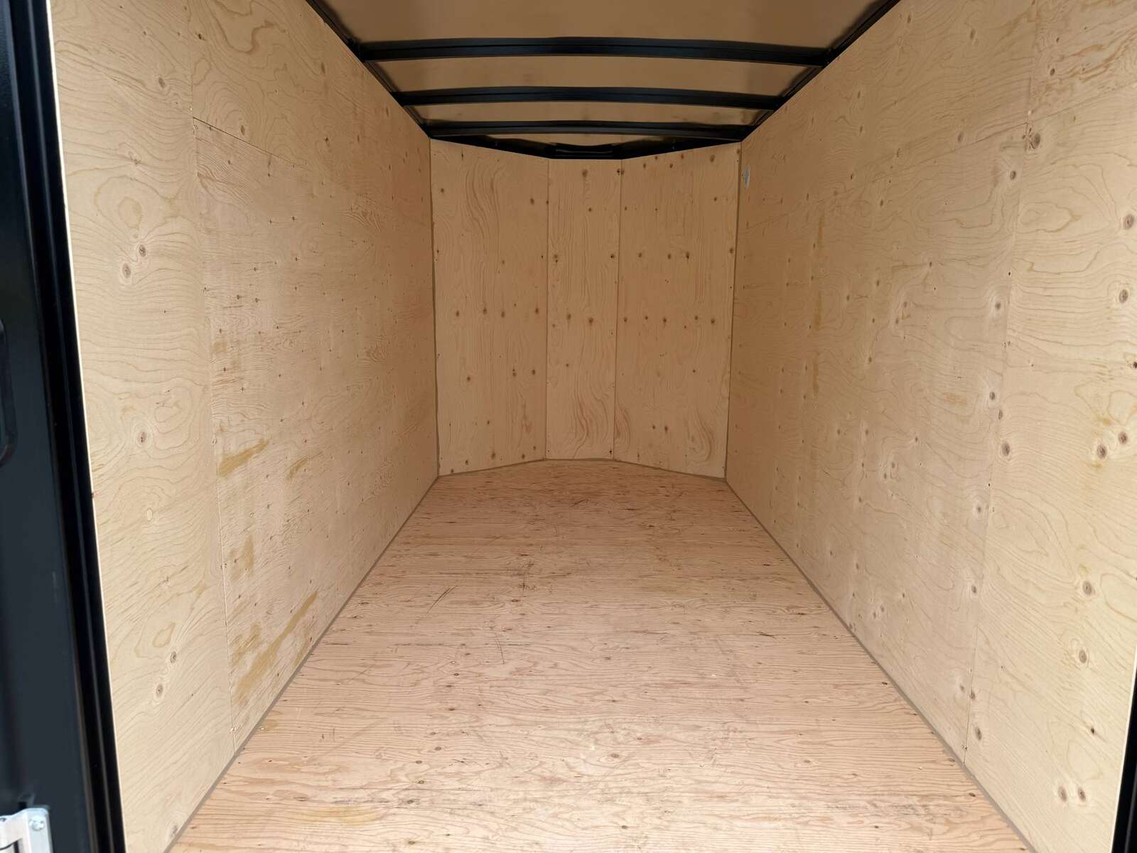 Photo of 2026 Royal Cargo 5x10 Cargo Enclosed Trailer V Nose Ramp Door Charcoal White