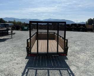 Thumbnail Photo of 2025 Suretrac 5x10 Landscape Utility Trailer 3 Board High Side w/ Ramp Gate 2990lb GVW