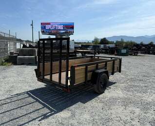 Thumbnail Photo of 2025 Suretrac 5x10 Landscape Utility Trailer 3 Board High Side w/ Ramp Gate 2990lb GVW