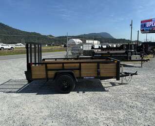 Thumbnail Photo of 2025 Suretrac 5x10 Landscape Utility Trailer 3 Board High Side w/ Ramp Gate 2990lb GVW