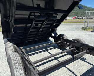 Thumbnail Photo of 2025 Suretrac 7x14 Telescopic Hoist Dump Trailer 15,500lbs GVW w/ Ramps and Tarp