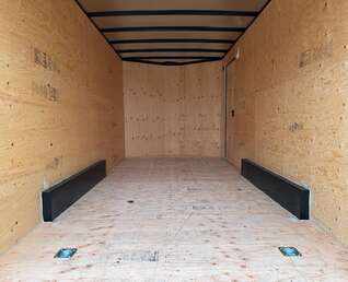 Thumbnail Photo of 2026 Royal 7.5X16 V-NOSE RAMP DOOR EXTRA HEIGHT Cargo / Enclosed Trailer Black 7700lb GVW