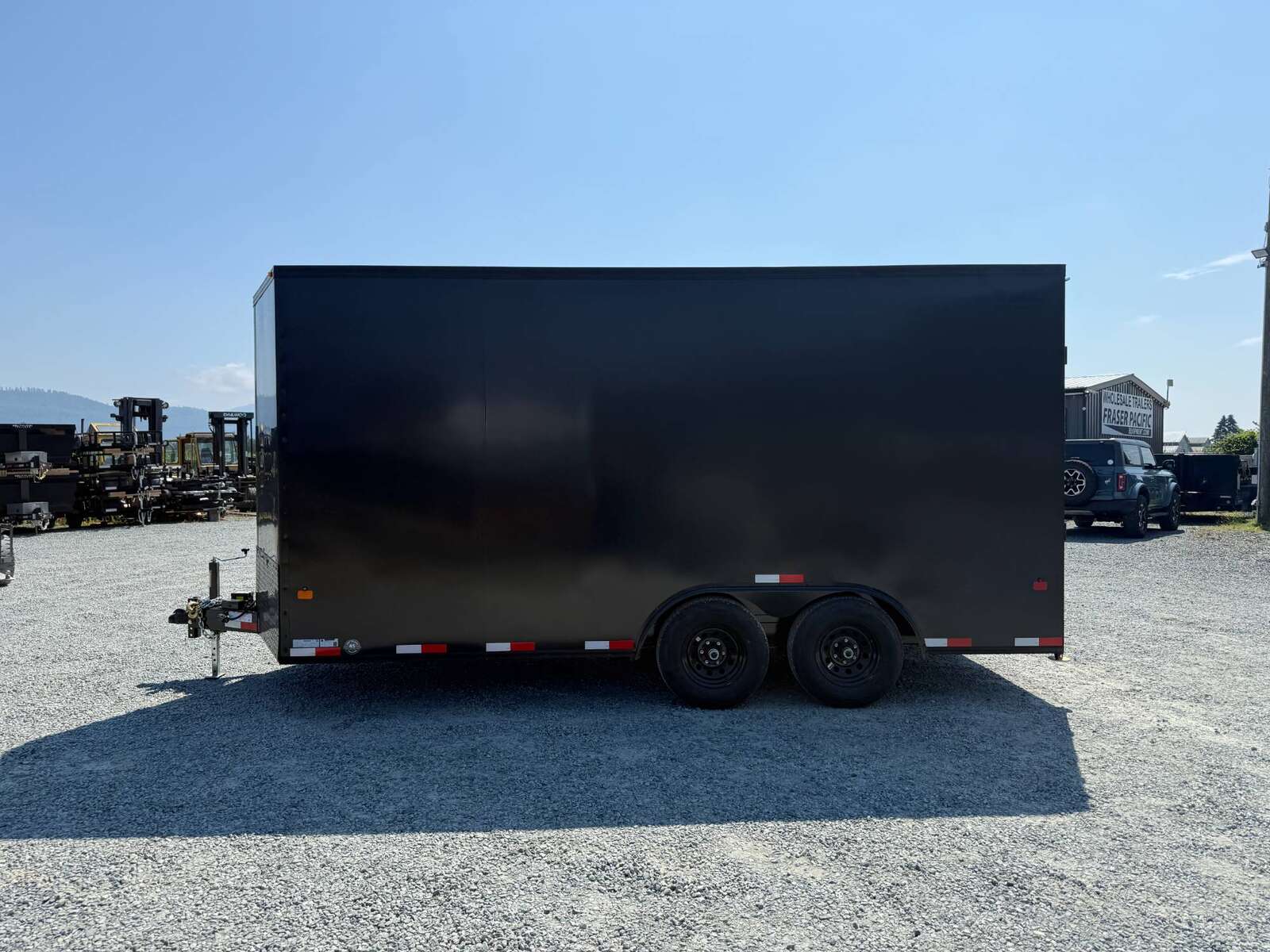 Photo of 2026 Royal Cargo 8.5X16 V NOSE Cargo / Enclosed Trailer BLACK OUT PACKAGE RAMP DOOR EXTRA HEIGHT 11,400LB GVW