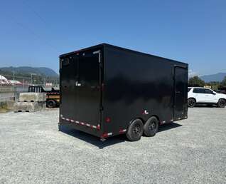 Thumbnail Photo of 2026 Royal Cargo 8.5X16 V NOSE Cargo / Enclosed Trailer BLACK OUT PACKAGE RAMP DOOR EXTRA HEIGHT 11,400LB GVW